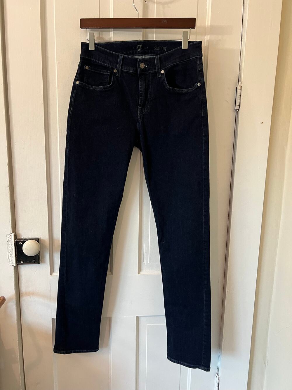 seven for all mankind jeans slimmy tonal rinse 31 x 32 casual dress pants
